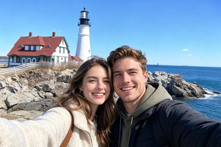 Portland: Lighthouse, Old Port and Park 1-Day Tour from Boston - Photo 1 of 8